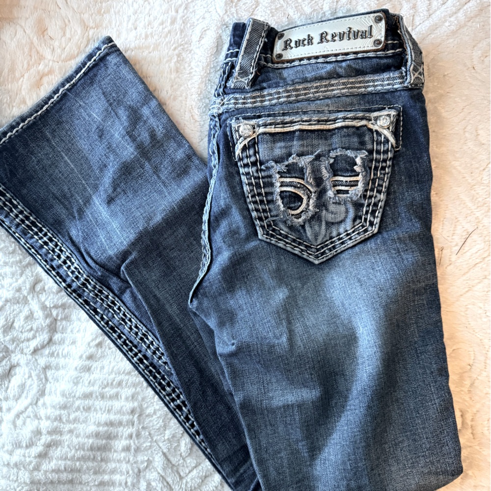 Rock revival boot cut jeans